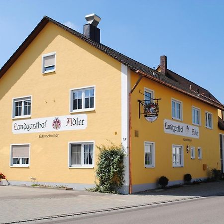 Landgasthof Adler Aislingen Bagian luar foto