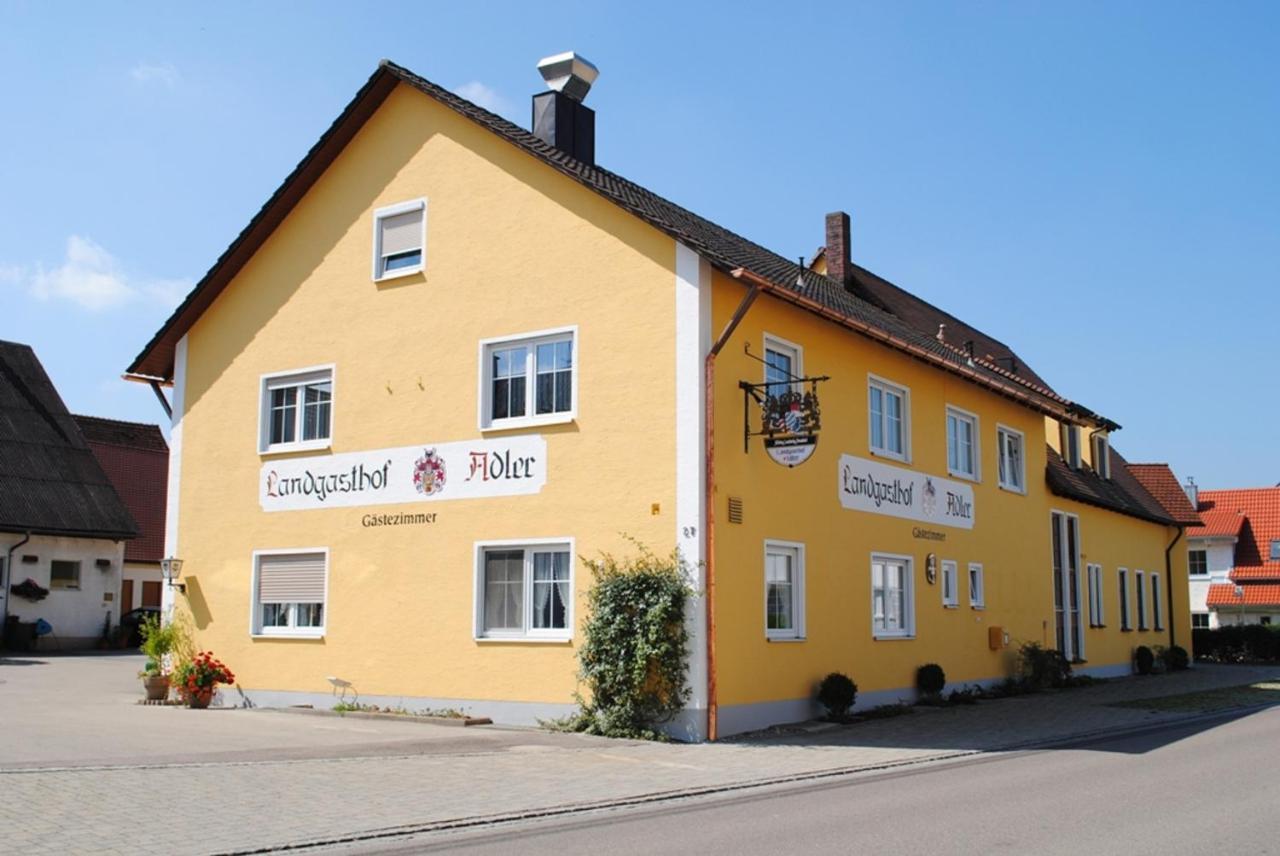 Landgasthof Adler Aislingen Bagian luar foto